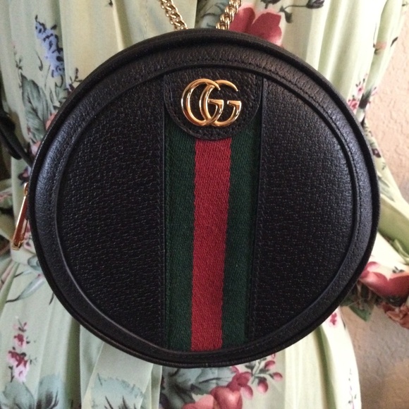Gucci Leather Ophidia Round main image 4